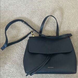 Mansur Gavriel Saffiano Mini Lady Satchel